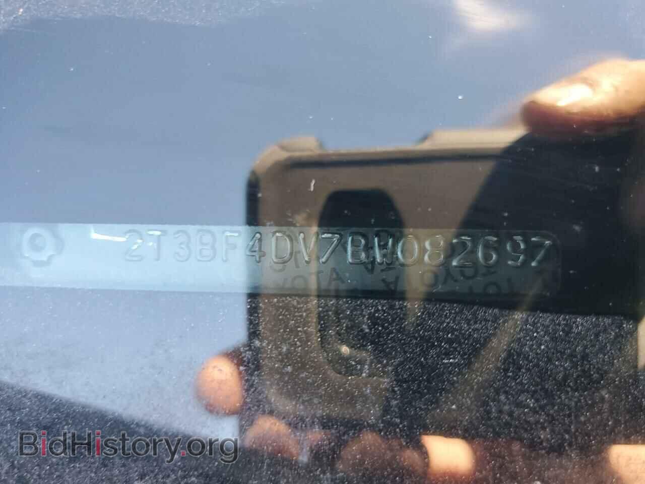 2011 TOYOTA RAV4 - VIN: 2T3BF4DV7BW082697 - Фото 13