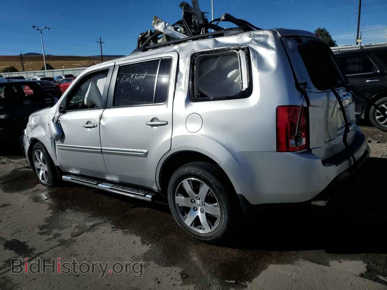 2014 HONDA PILOT - VIN: 5FNYF4H96EB048204 - Фото 2