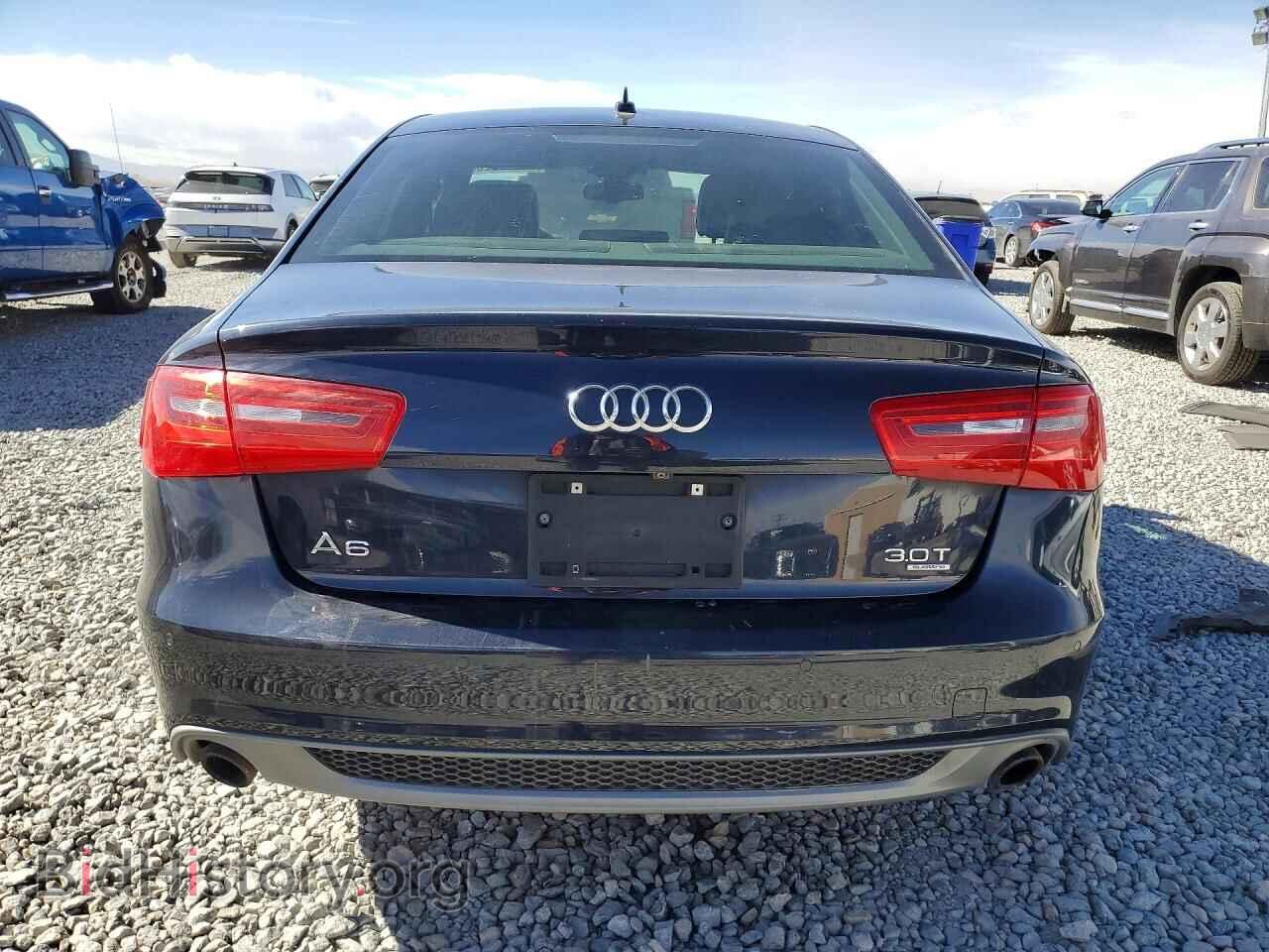 2013 AUDI A6 - VIN: WAUJGAFC0DN136979 - Фото 6