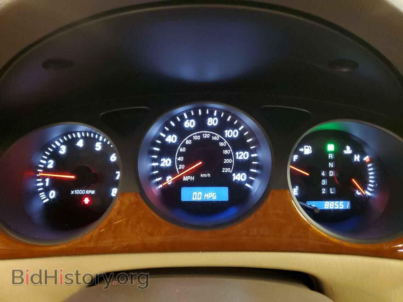2005 LEXUS ES330 - VIN: JTHBA30G755117328 - Фото 9