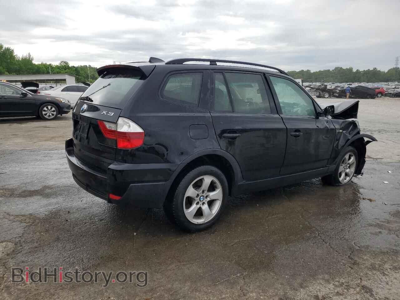 2007 BMW X3 - VIN: WBXPC93447WF29456 - Photo 3