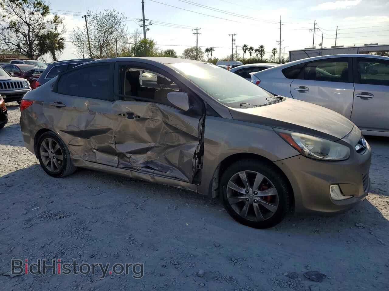 2012 HYUNDAI ACCENT - VIN: KMHCU4AE6CU169449 - Фото 4