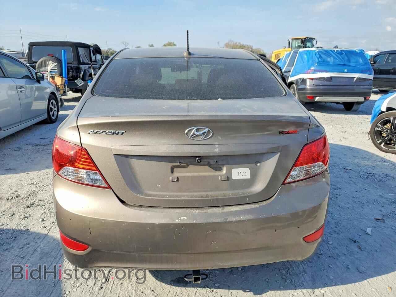 2012 HYUNDAI ACCENT - VIN: KMHCU4AE6CU169449 - Фото 6