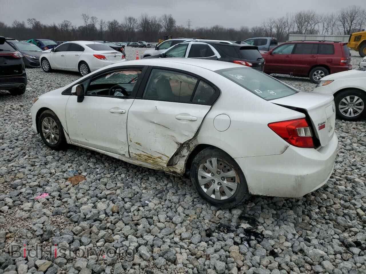 2012 HONDA CIVIC - VIN: 2HGFB2E55CH501729 - Photo 2