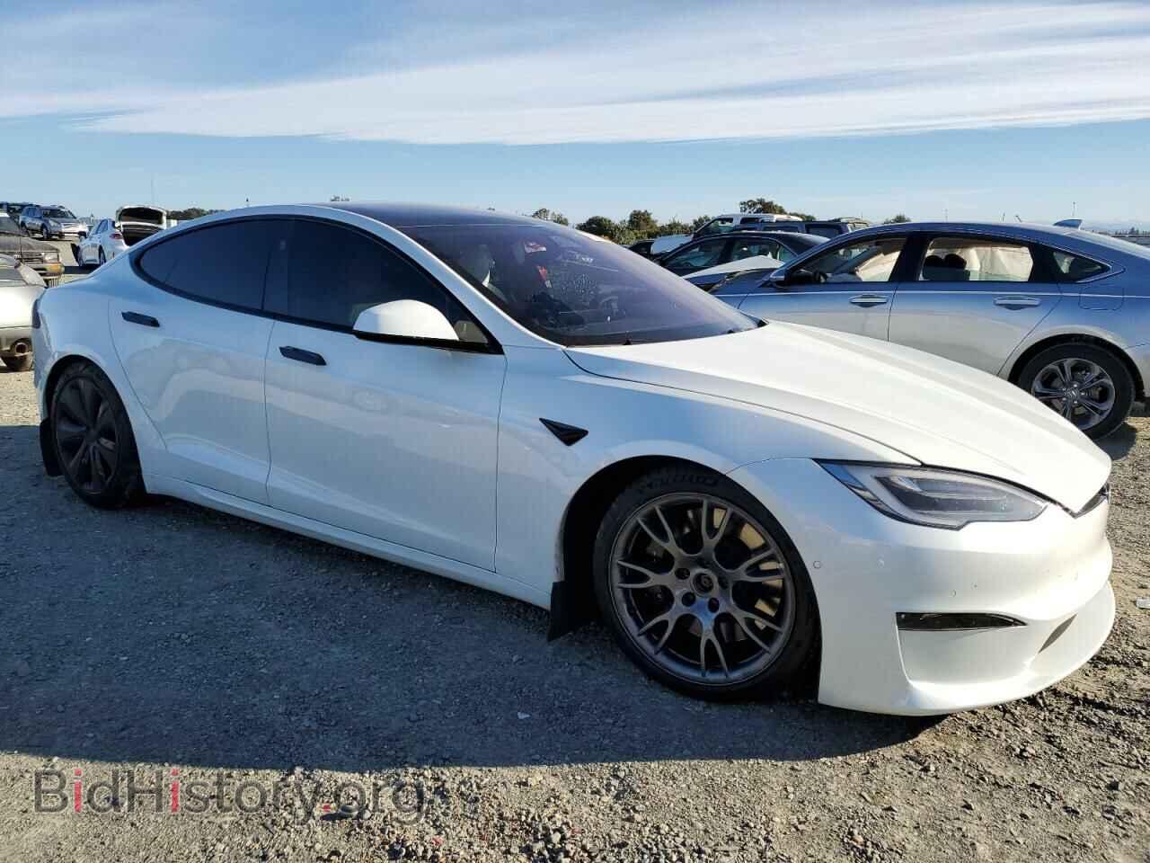 2022 TESLA MODEL S - VIN: 5YJSA1E60NF461801 - Photo 4
