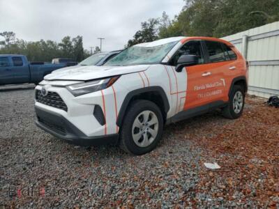 2024 Toyota RAV4 LE, white — VIN 2T3H1RFV2RW307184, Copart