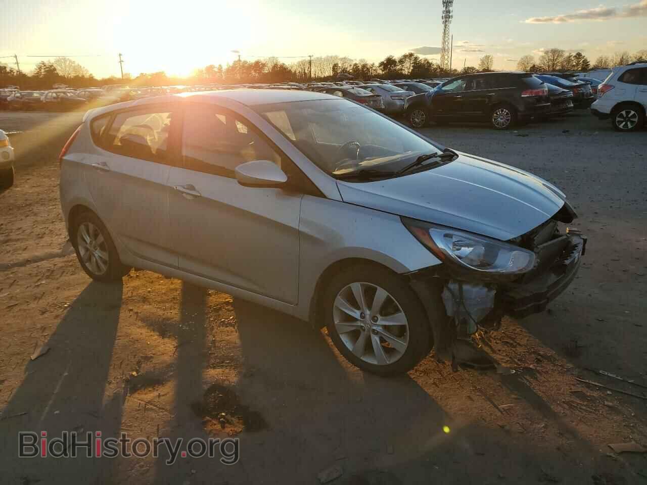 2012 HYUNDAI ACCENT - VIN: KMHCU5AE5CU054105 - Фото 4