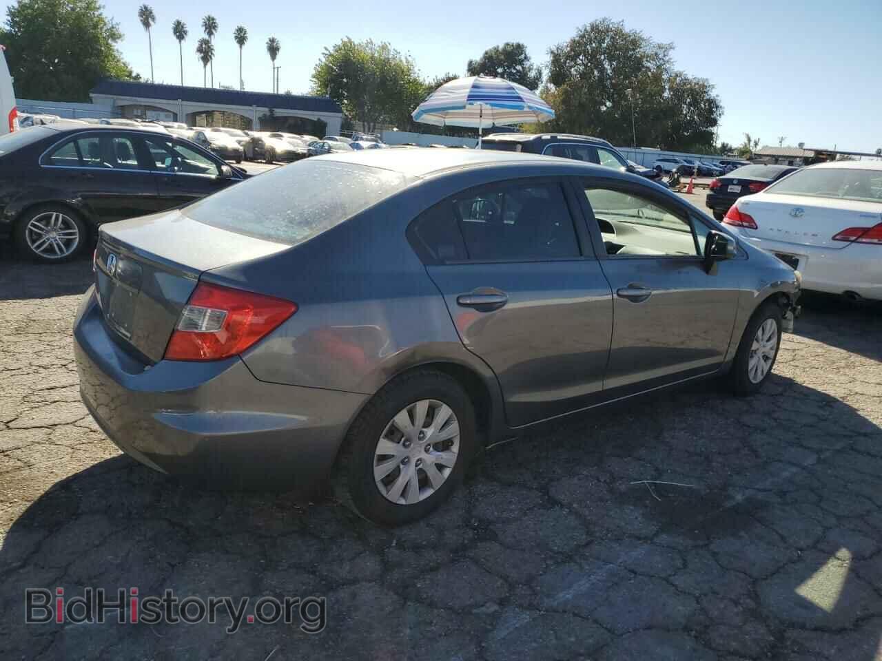 2012 HONDA CIVIC - VIN: 19XFB2F57CE347405 - Фото 3
