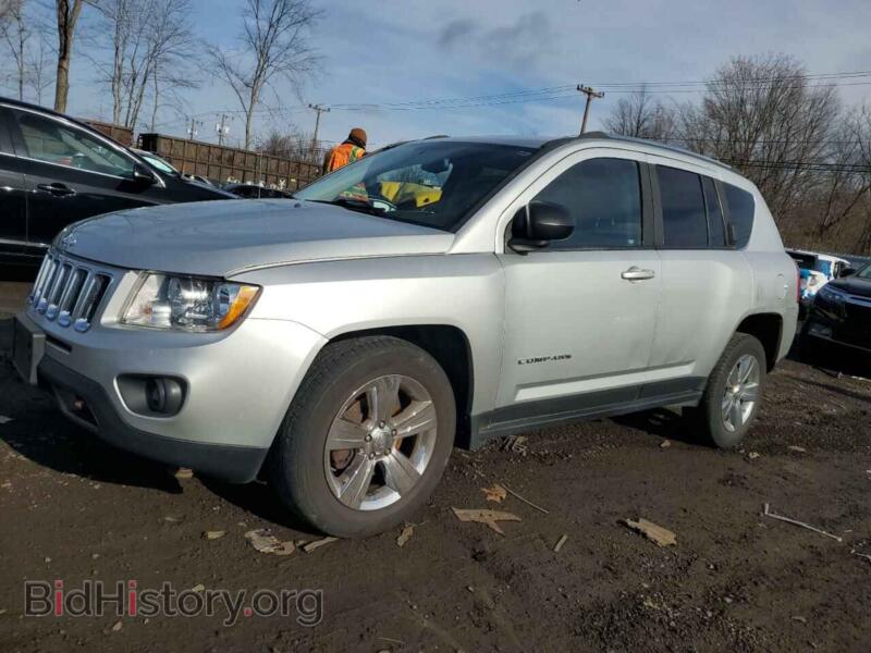 2012 Jeep COMPASS Sport (VIN 1C4NJDBB9CD590334) — фото 1 из 13, Copart, повреждение: передняя часть