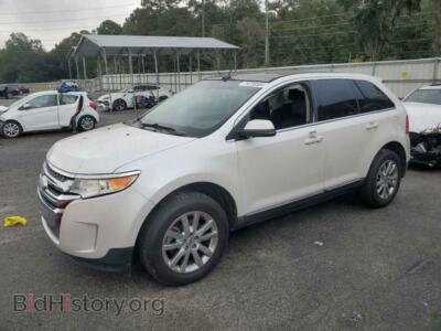 2012 Ford EDGE Limited, white — VIN 2FMDK3KCXCBA29332, Copart