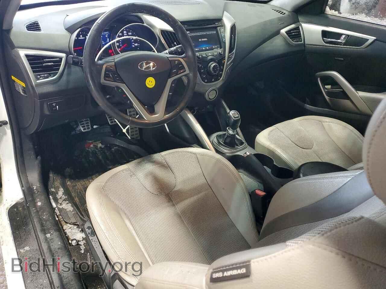 2012 HYUNDAI VELOSTER - VIN: KMHTC6AD3CU074613 - Фото 8