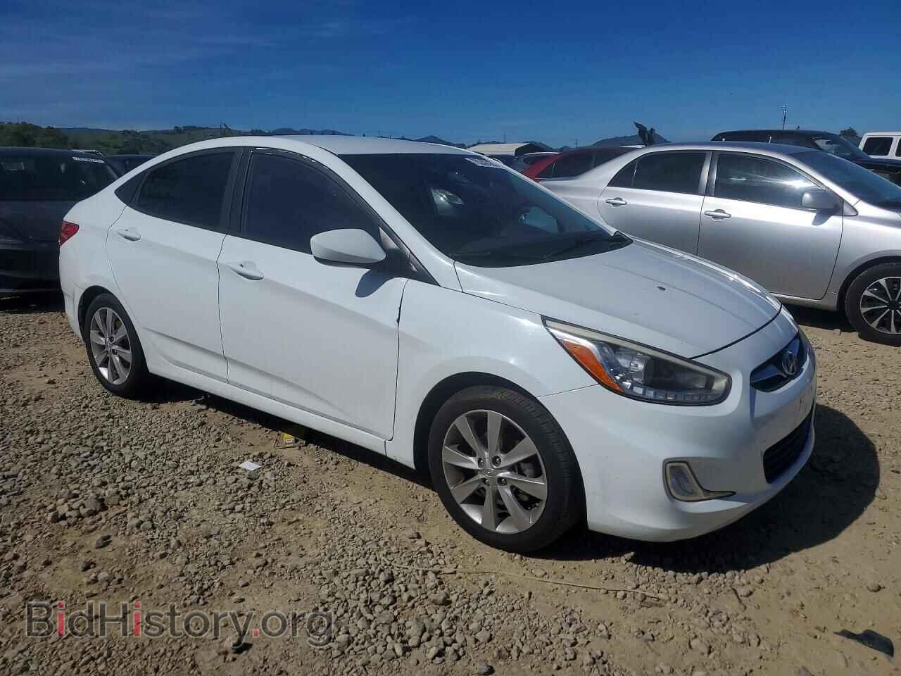 2014 HYUNDAI ACCENT - VIN: KMHCU4AE3EU764794 - Фото 4