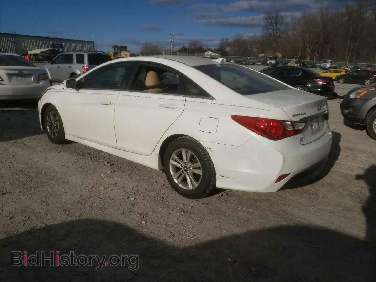 2014 HYUNDAI SONATA - VIN: 5NPEB4AC4EH848635 - Фото 2