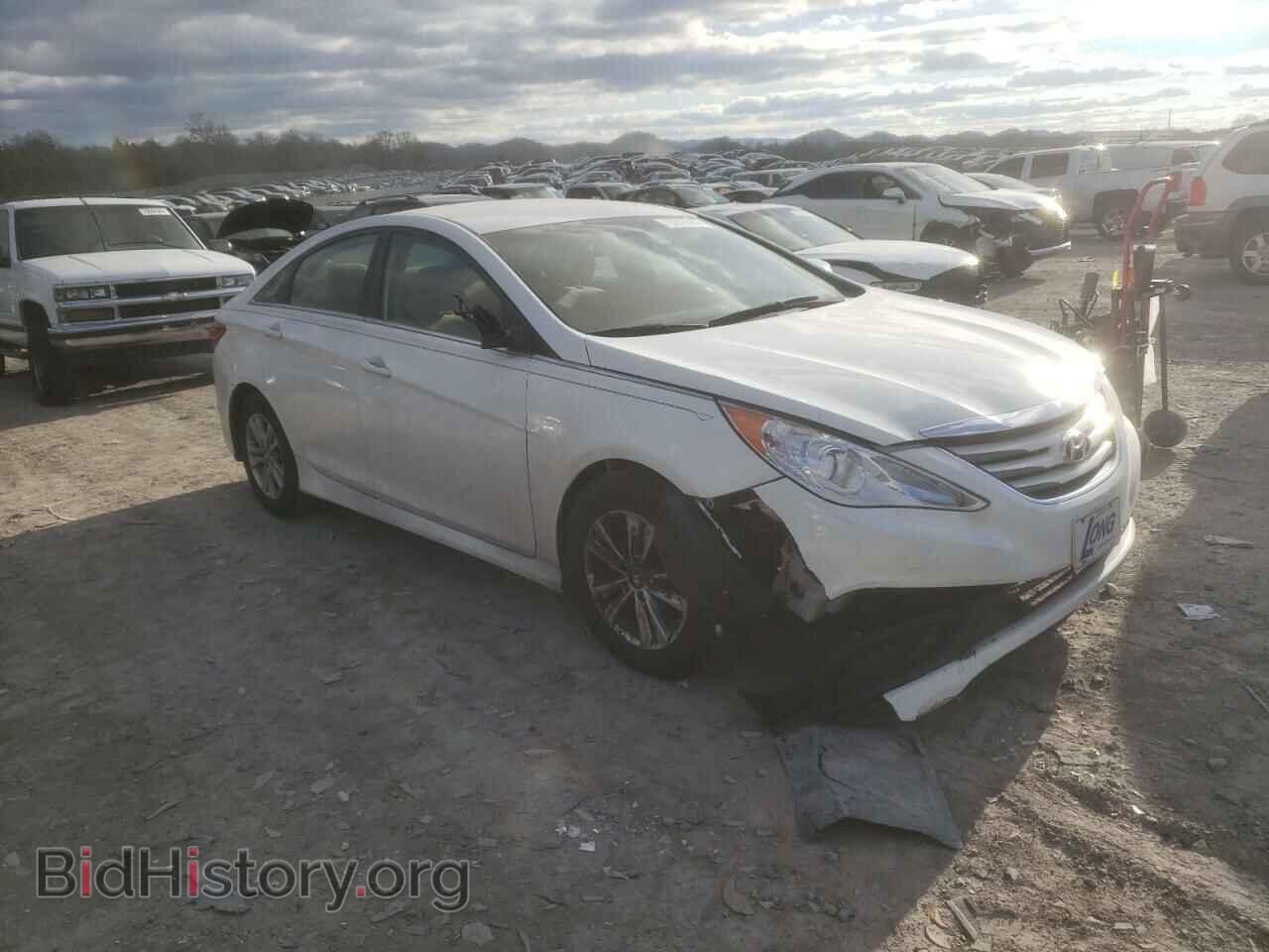 2014 HYUNDAI SONATA - VIN: 5NPEB4AC4EH848635 - Фото 4