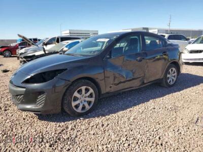 2013 Mazda 3 I, черный — VIN JM1BL1UP6D1779966, Copart