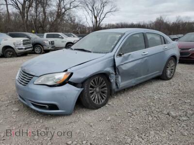 2013 Chrysler 200 200 Limite, синий — VIN 1C3CCBCG8DN514359, Copart