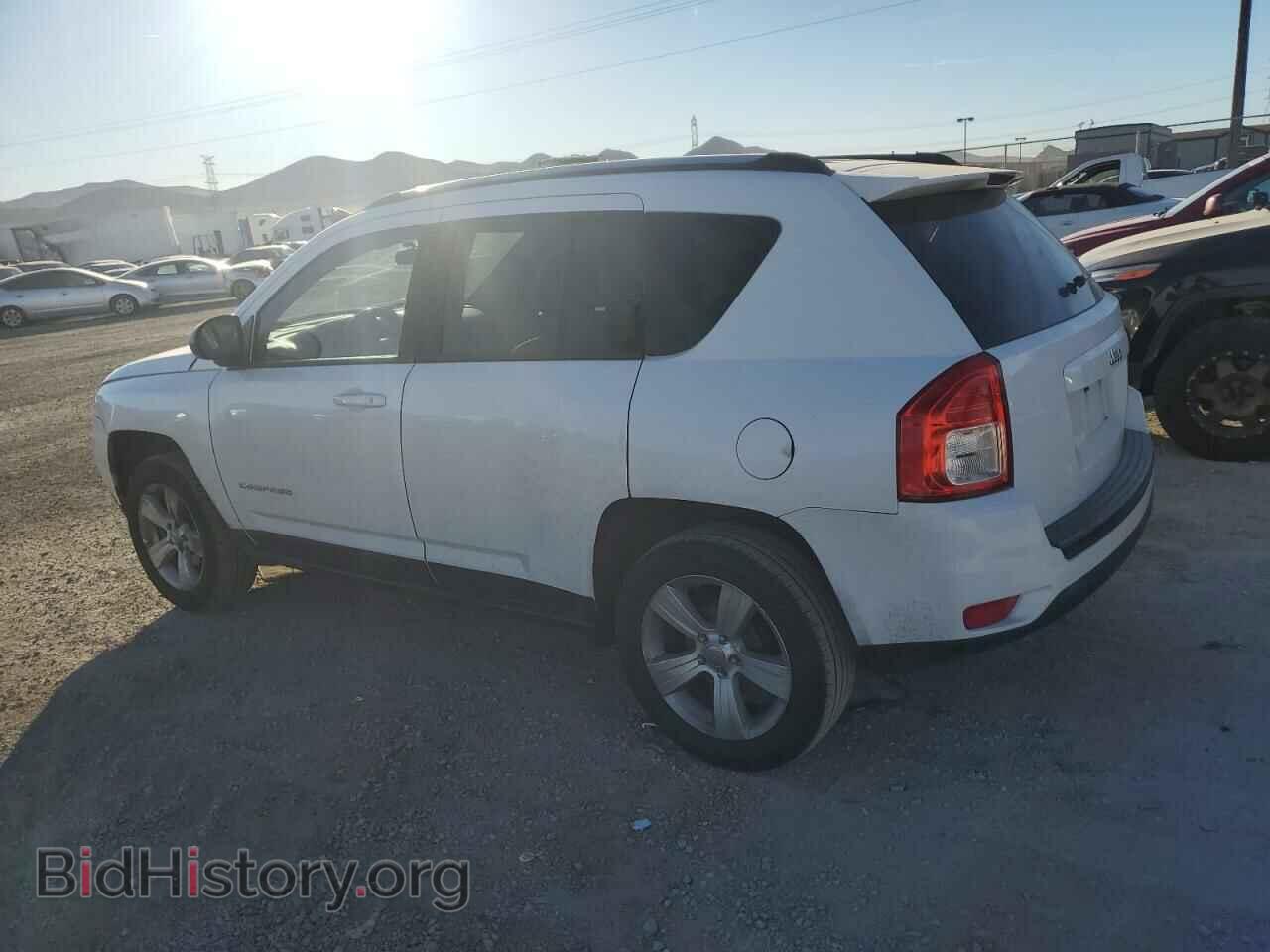 2012 JEEP COMPASS - VIN: 1C4NJCBA3CD557444 - Фото 2