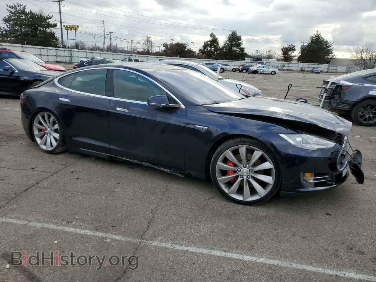 2014 TESLA MODEL S - VIN: 5YJSA1H16EFP45756 - Photo 4