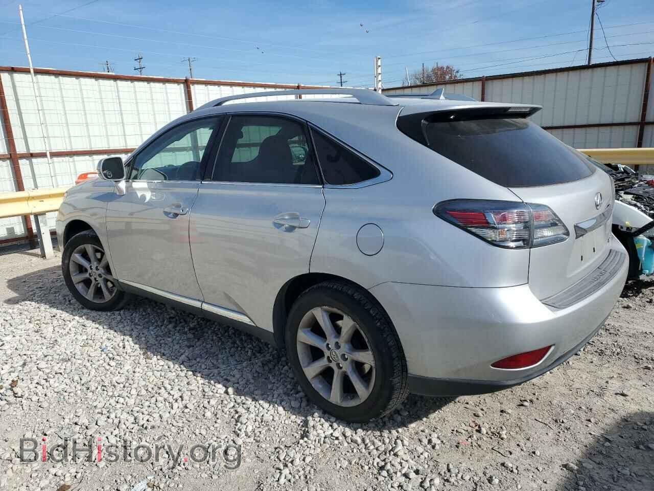 2012 LEXUS RX350 - VIN: 2T2BK1BA4CC153372 - Фото 2