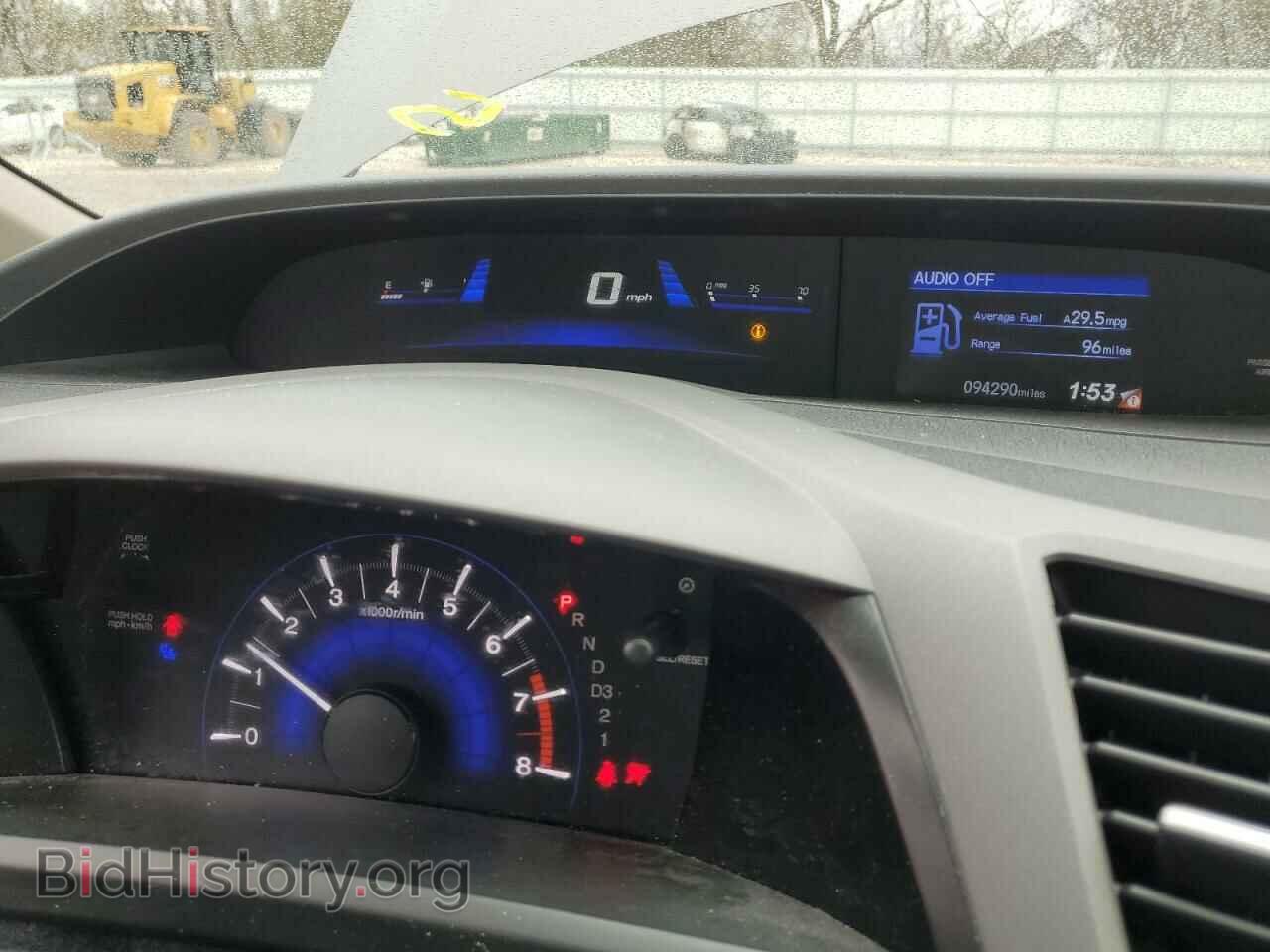 2012 HONDA CIVIC - VIN: 19XFB2F58CE095132 - Фото 9