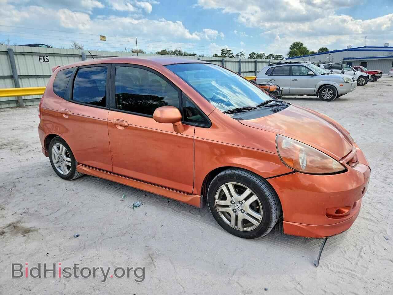 2007 HONDA FIT - VIN: JHMGD38607S033817 - Фото 4