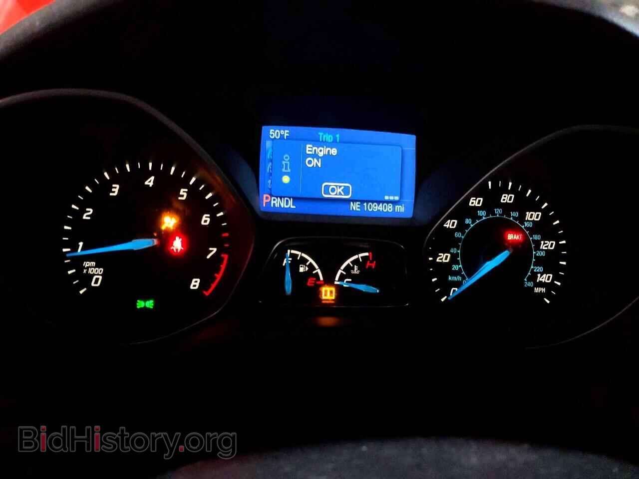2014 FORD FOCUS - VIN: 1FADP3F25EL181437 - Фото 9