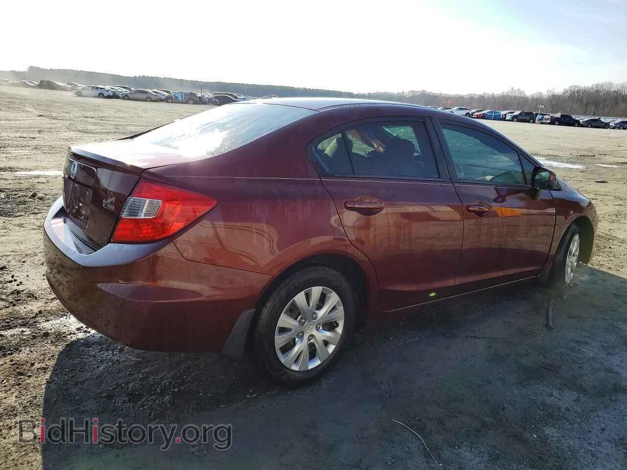 2012 HONDA CIVIC - VIN: 2HGFB2F55CH535846 - Фото 3