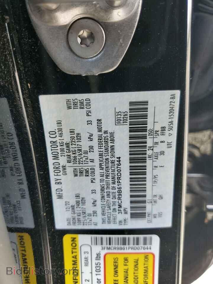 2023 FORD BRONCO - VIN: 3FMCR9B61PRD07644 - Фото 12