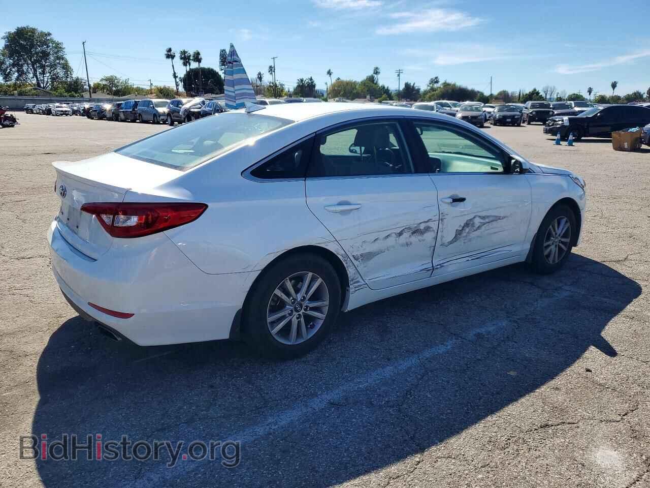 2016 HYUNDAI SONATA - VIN: 5NPE24AF2GH380885 - Фото 3