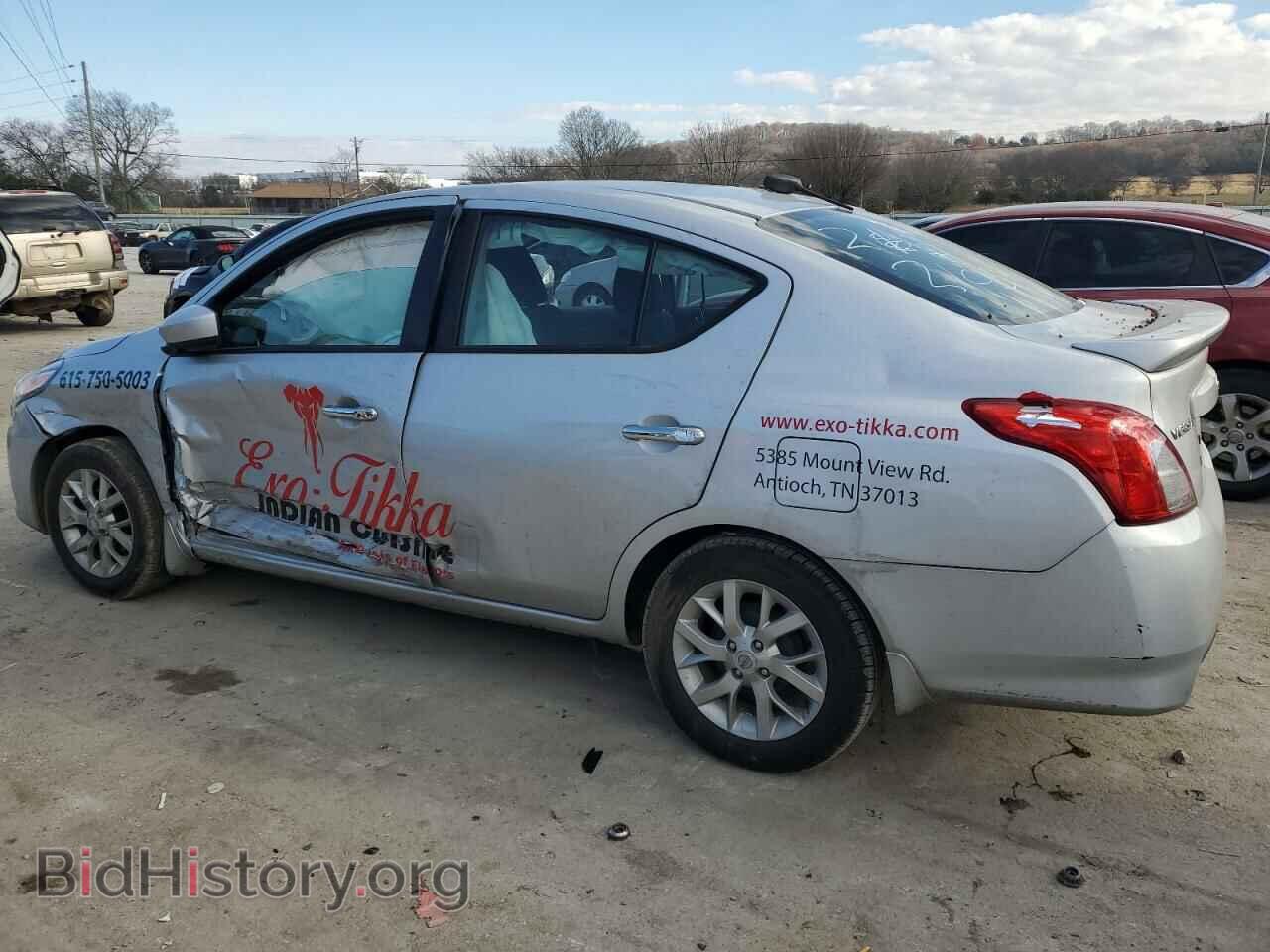 2019 NISSAN VERSA - VIN: 3N1CN7AP7KL802105 - Фото 2
