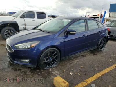 2016 Ford FOCUS SE, blue — VIN 1FADP3F27GL292915, Copart