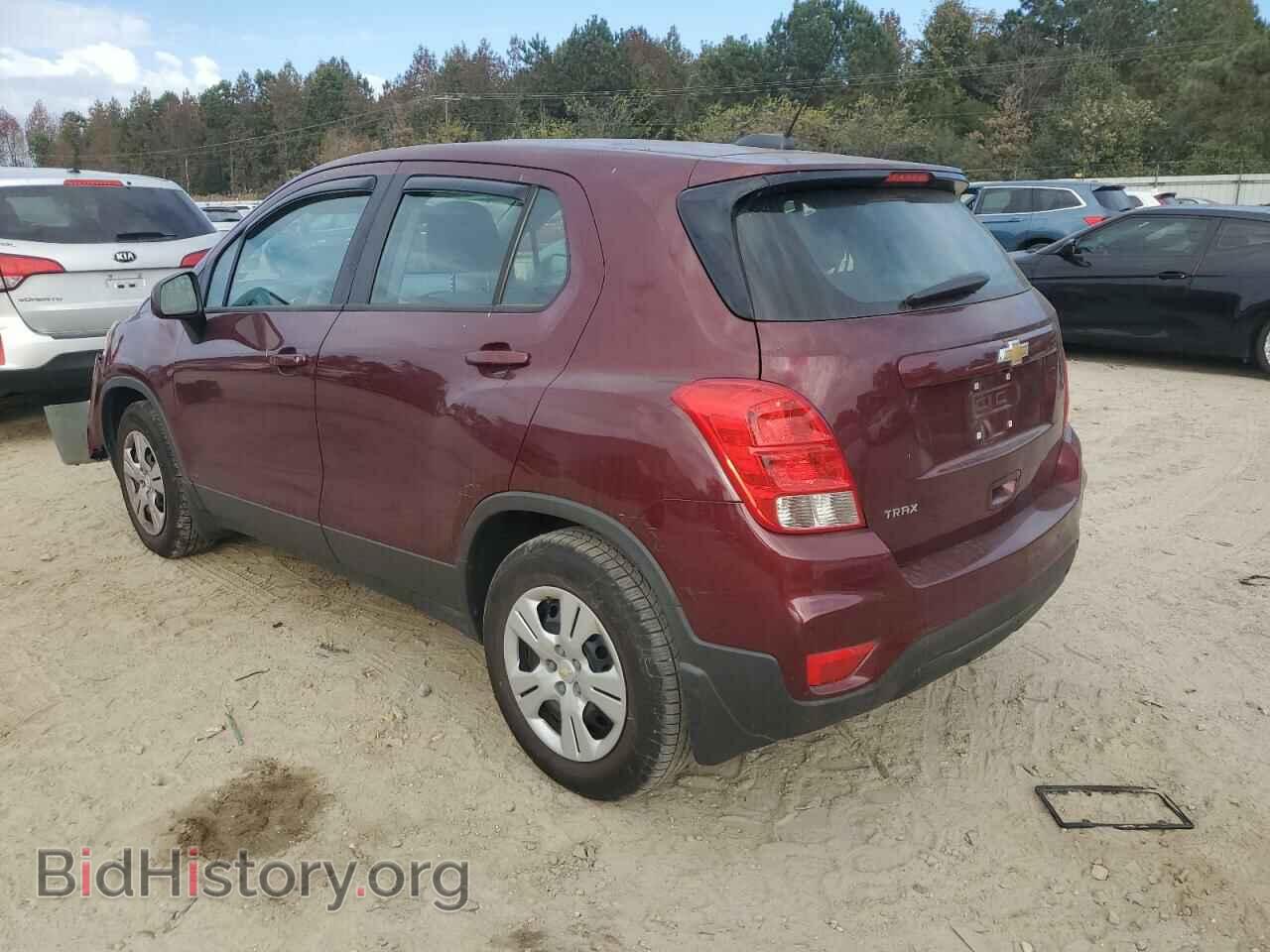 2017 CHEVROLET TRAX - VIN: 3GNCJKSBXHL273473 - Фото 2