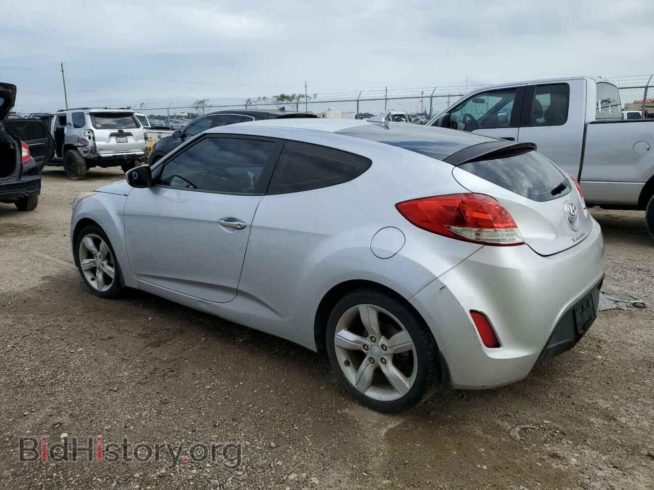 2012 HYUNDAI VELOSTER - VIN: KMHTC6AD2CU026665 - Фото 2
