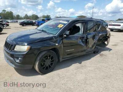 2012 Jeep COMPASS Latitude, black — VIN 1C4NJCEA0CD687192, Copart
