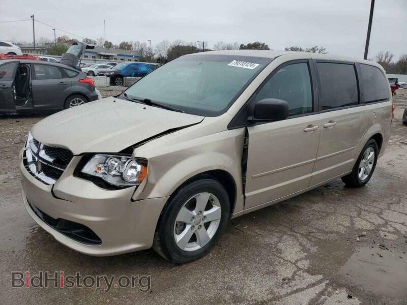 2013 Dodge CARAVAN SE (VIN 2C4RDGBG2DR562279) — photo 1 of 13, Copart, damage: front end