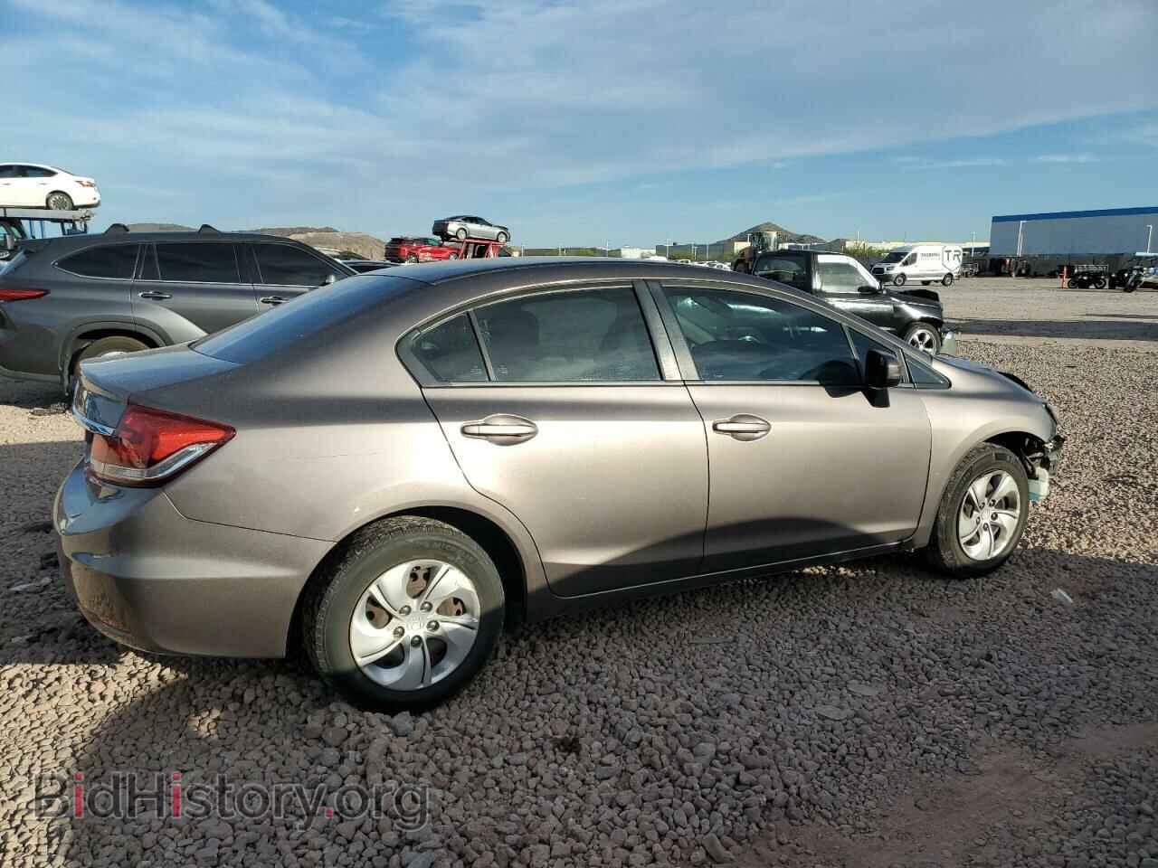 2014 HONDA CIVIC - VIN: 19XFB2F50EE272551 - Фото 3