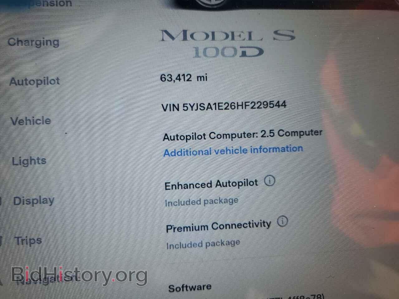 2017 TESLA MODEL S - VIN: 5YJSA1E26HF229544 - Photo 9