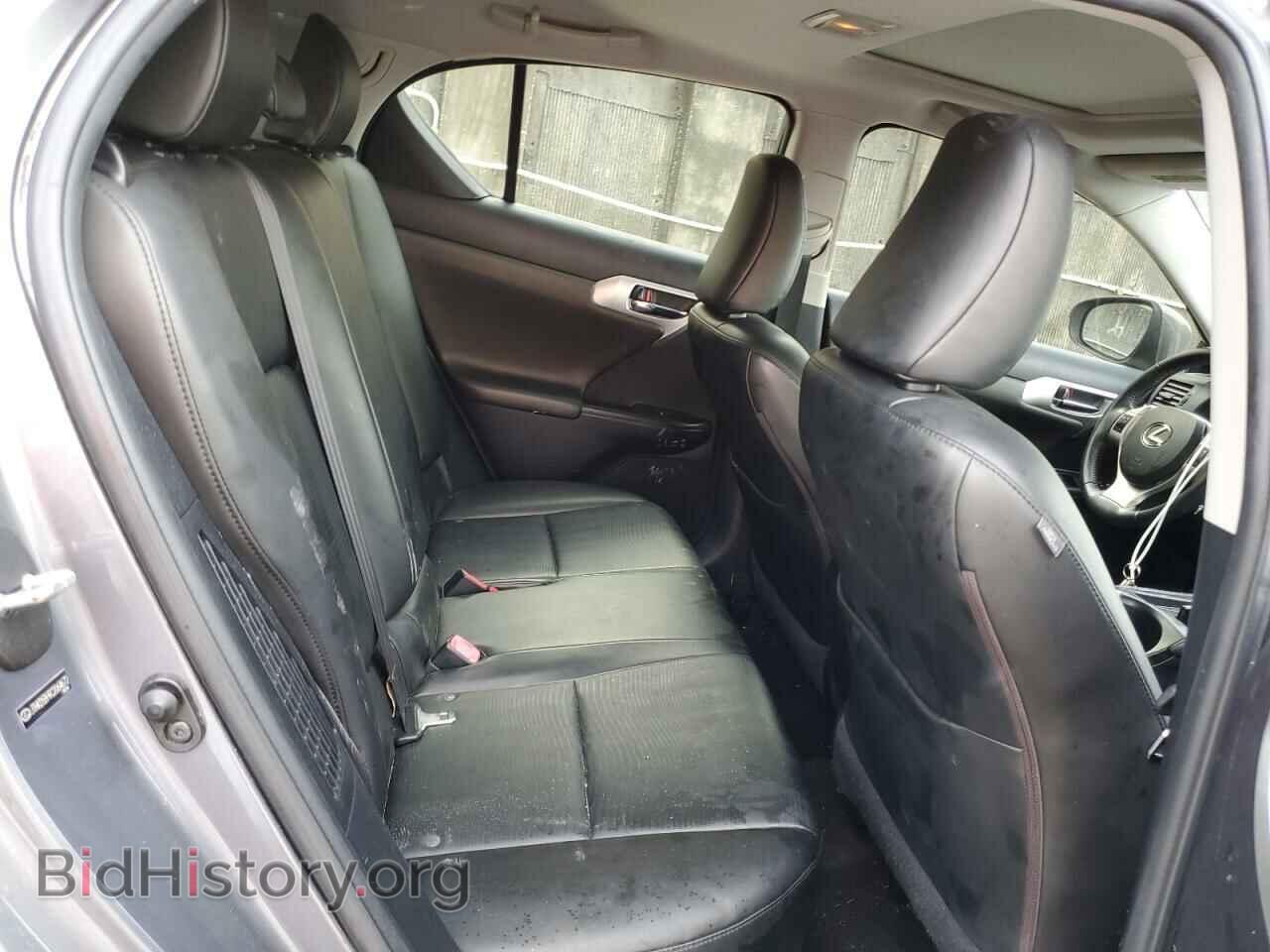 2012 LEXUS CT 200 - VIN: JTHKD5BH9C2064672 - Фото 10