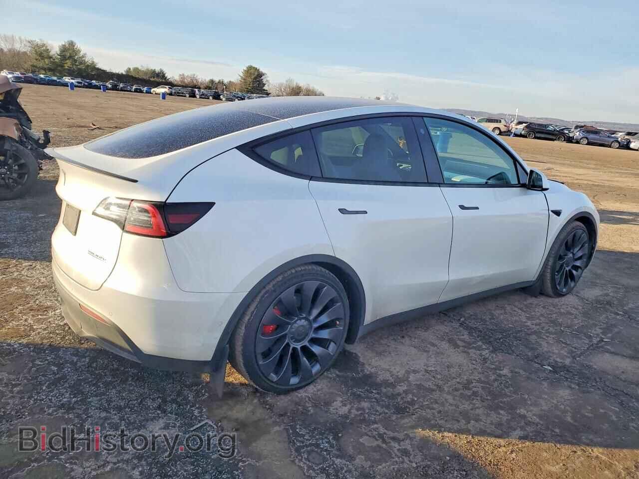 2022 TESLA MODEL Y - VIN: 7SAYGDEF5NF518166 - Фото 3