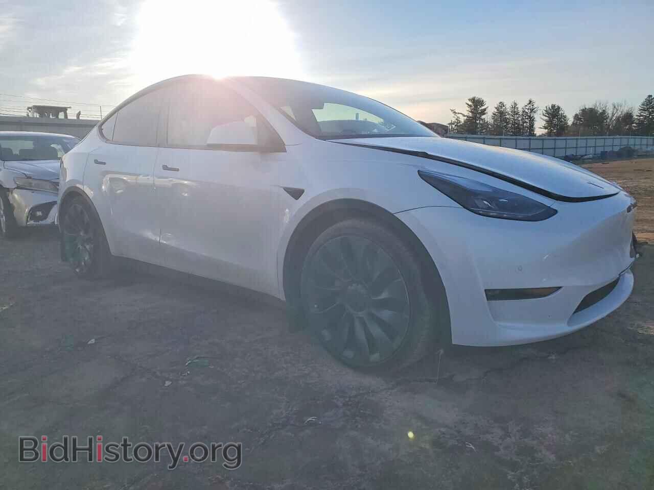 2022 TESLA MODEL Y - VIN: 7SAYGDEF5NF518166 - Фото 4