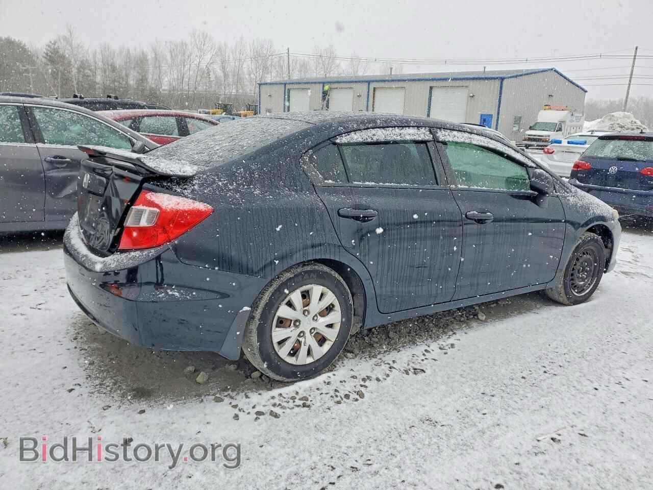 2012 HONDA CIVIC - VIN: 2HGFB2E52CH574282 - Фото 3