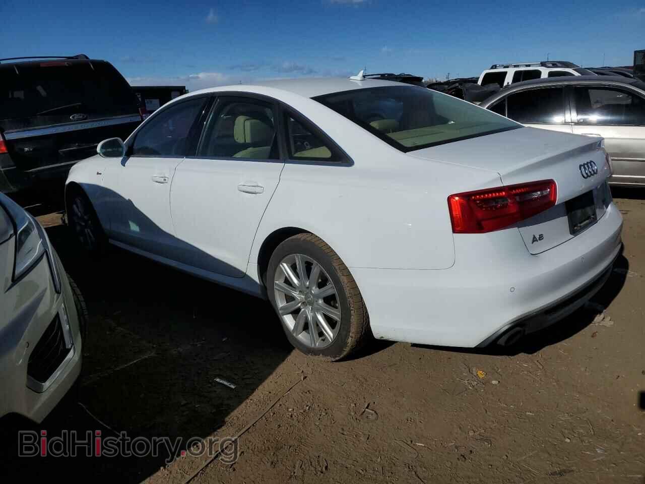 2012 AUDI A6 - VIN: WAUJGBFC0CN142138 - Фото 2