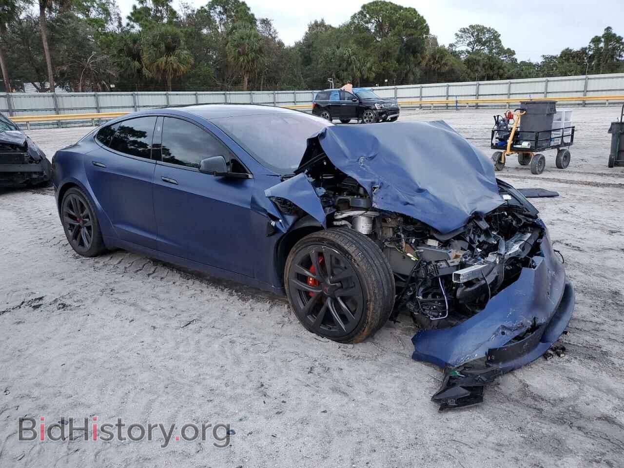 2022 TESLA MODEL S - VIN: 5YJSA1E61NF479532 - Фото 4
