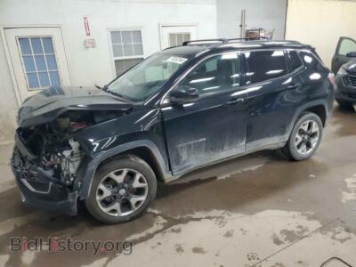 2020 Jeep COMPASS Limited, черный — VIN 3C4NJDCB2LT211876, Copart