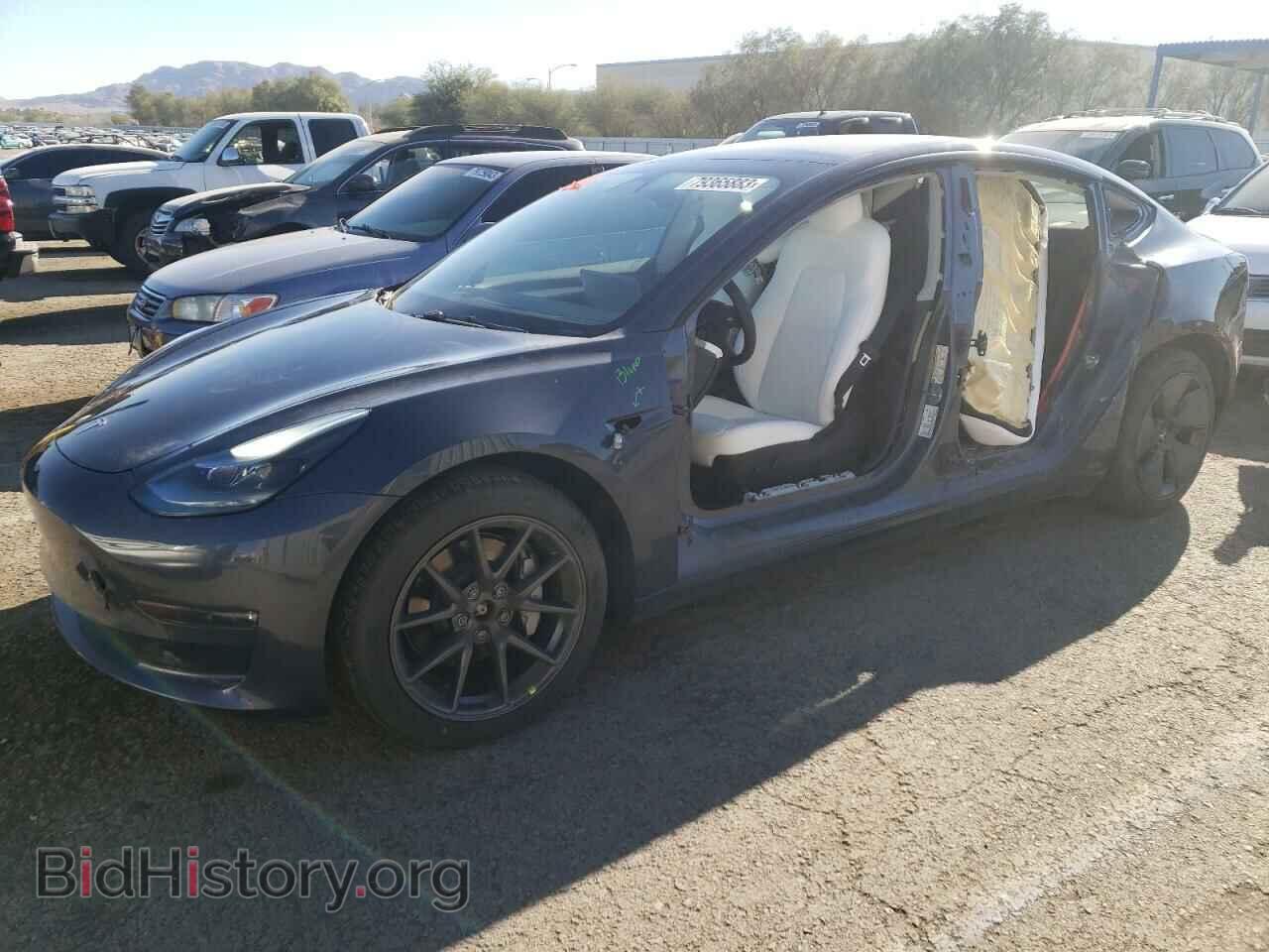 Фотография 5YJ3E1EB3NF123878 - TESLA MODEL 3 2022