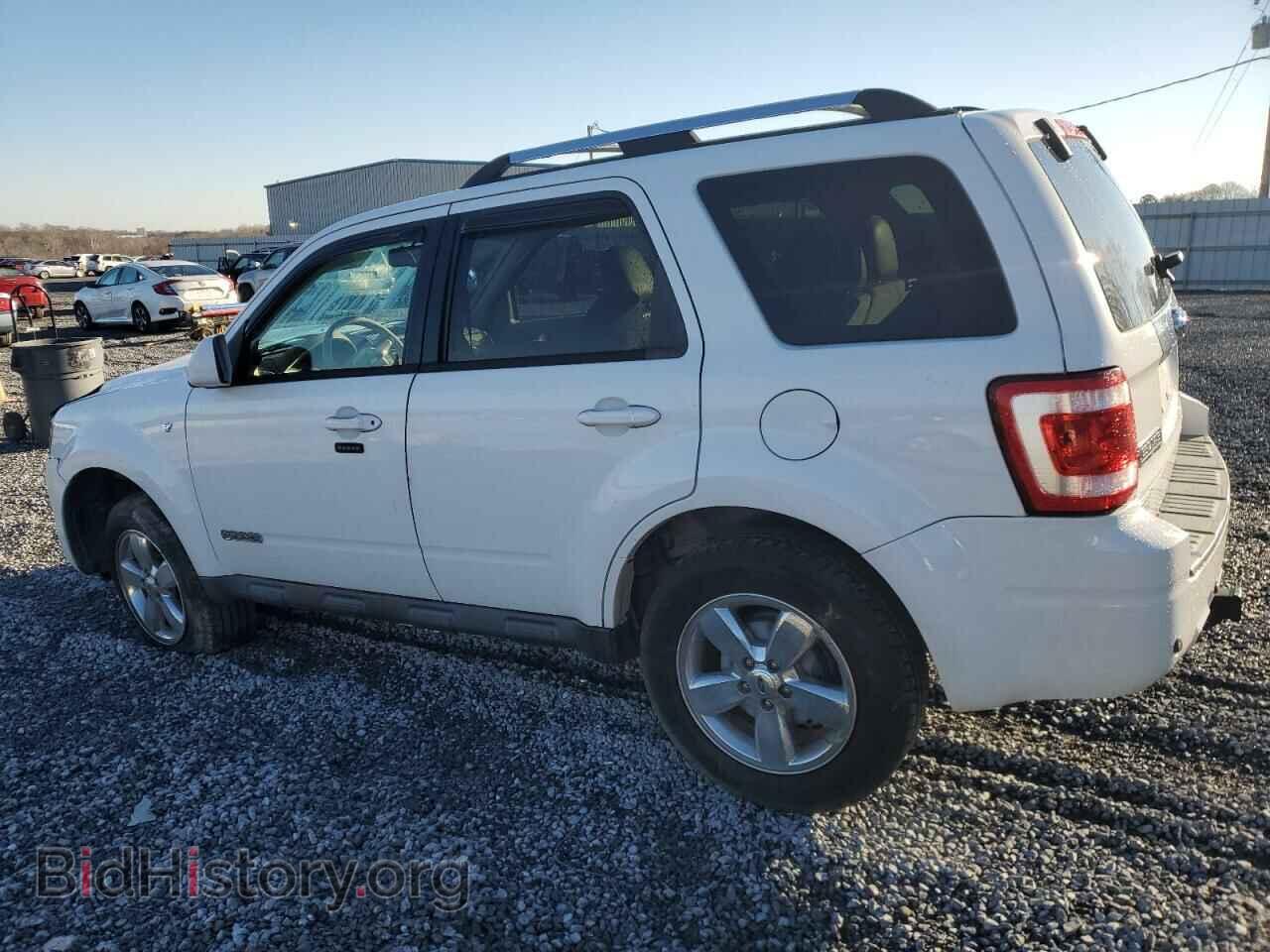 2008 FORD ESCAPE - VIN: 1FMCU04198KC25565 - Фото 2