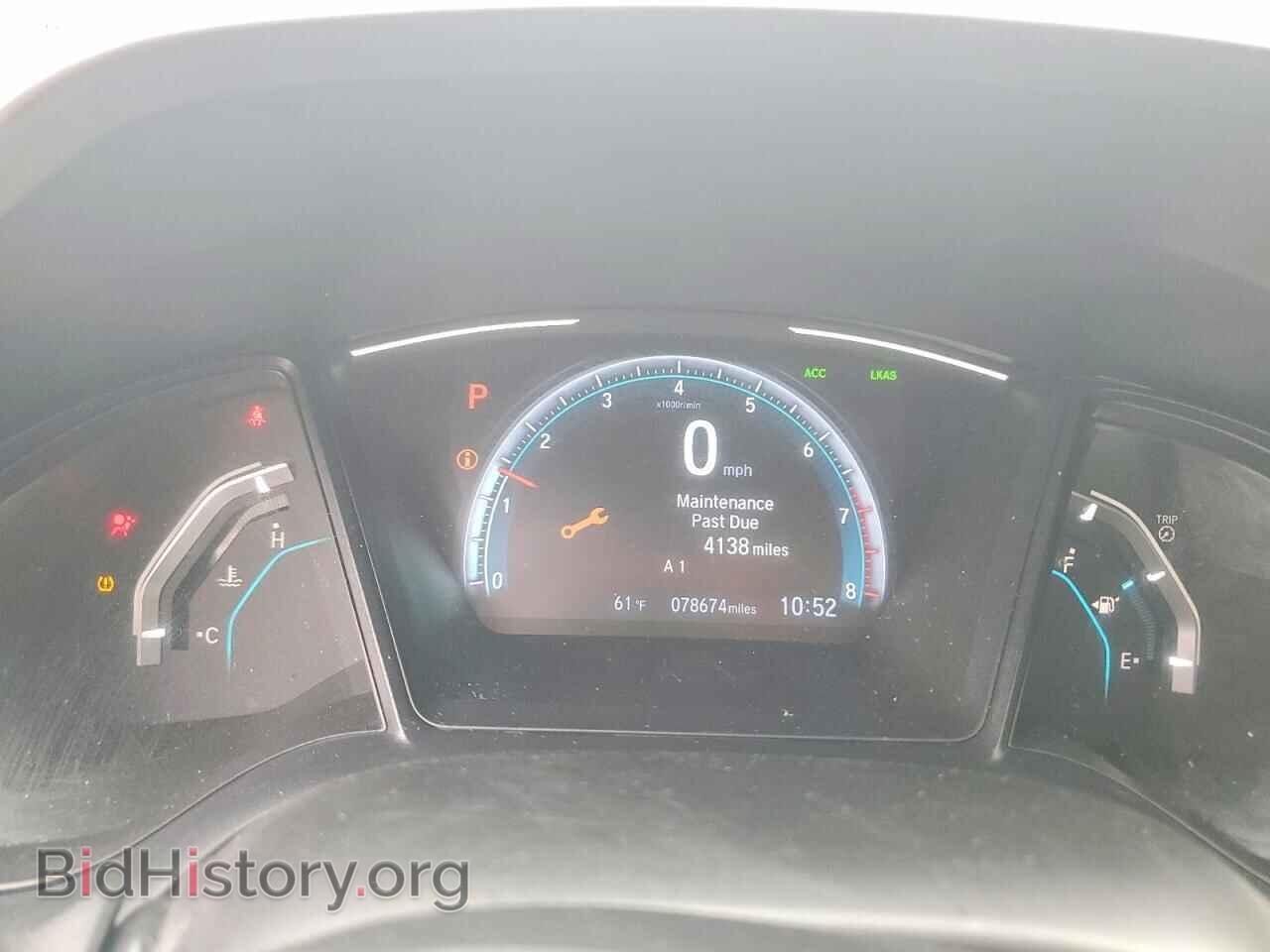 2019 HONDA CIVIC - VIN: 19XFC2F65KE041937 - Фото 9