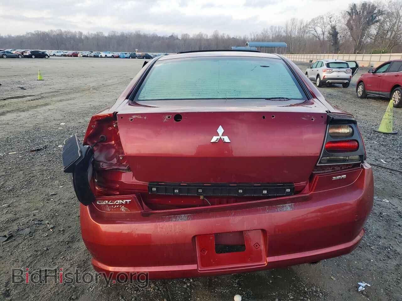 2006 MITSUBISHI GALANT - VIN: 4A3AB76S26E008643 - Фото 6
