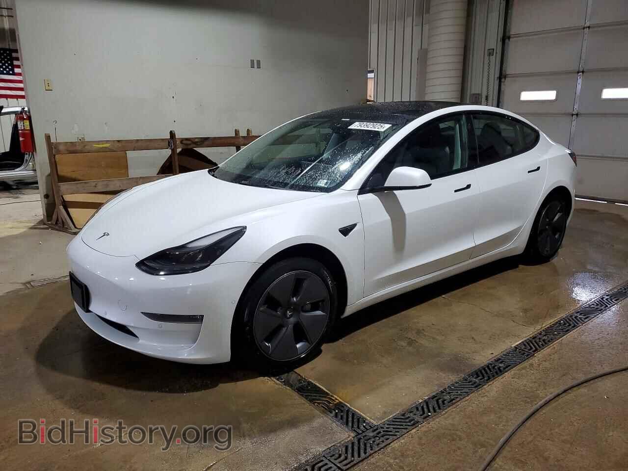 Photo 5YJ3E1EB0MF095827 - TESLA MODEL 3 2021