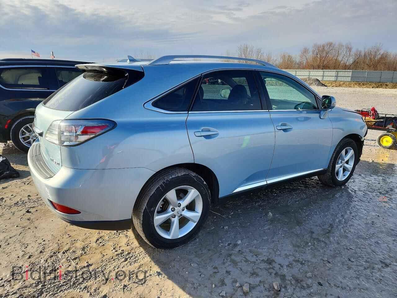 2010 LEXUS RX350 - VIN: 2T2BK1BA0AC054643 - Фото 3